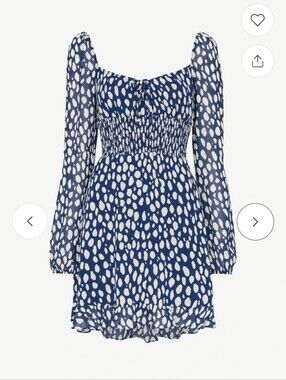 Reformation Rue Dress Color: Lolita Size 4 Viscose Mini Square Neck $218